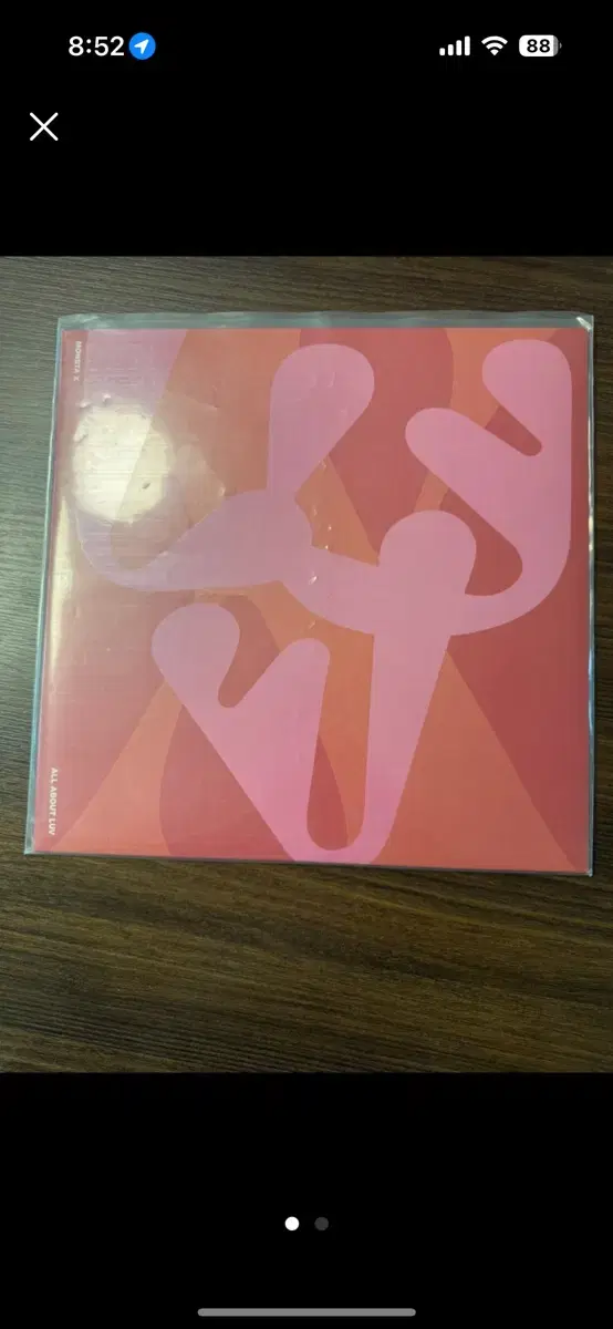 몬스타엑스 Monsta X - All about luv LP 마젠타 LP | 브랜드